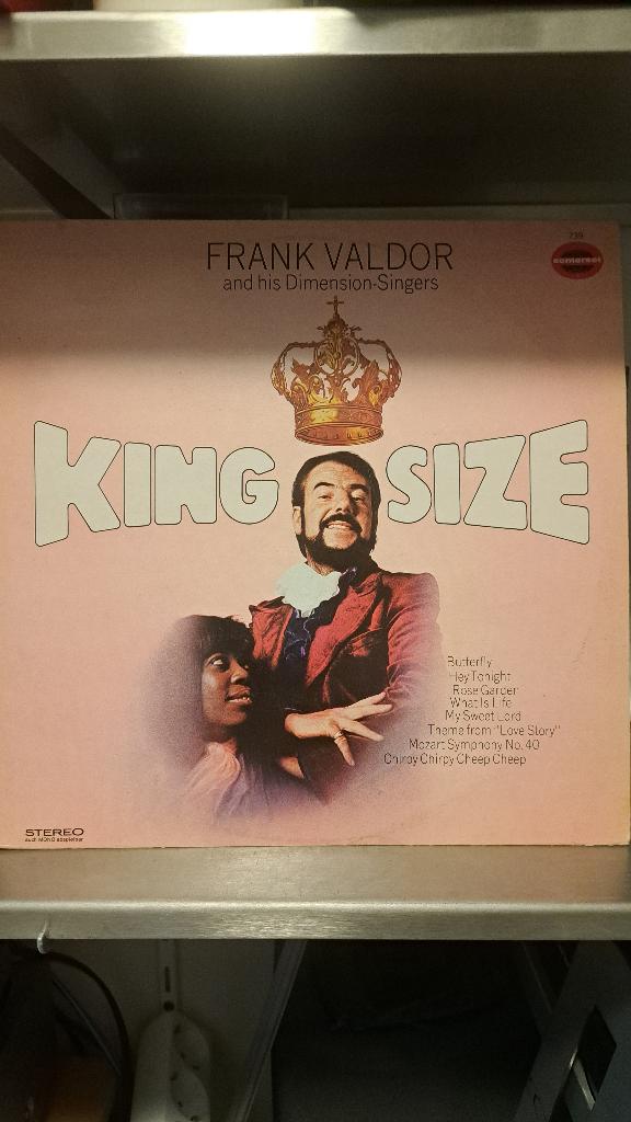 lp Frank Valdor-King Size (Z267-186), Ophalen of Verzenden, Zo goed als nieuw, 12 inch