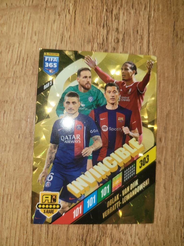 Invincible kaart, Drie of vier spelers, Ophalen of Verzenden, Zo goed als nieuw, Adrenalyn