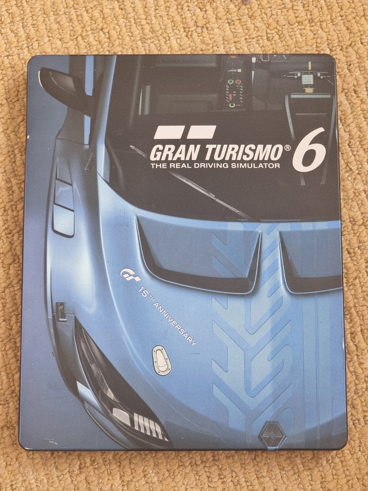 Gran Turismo 6 - 15th Anniversary Edition Steelbook CIB (PS3, Ophalen, 1 speler, Racen en Vliegen, Zo goed als nieuw