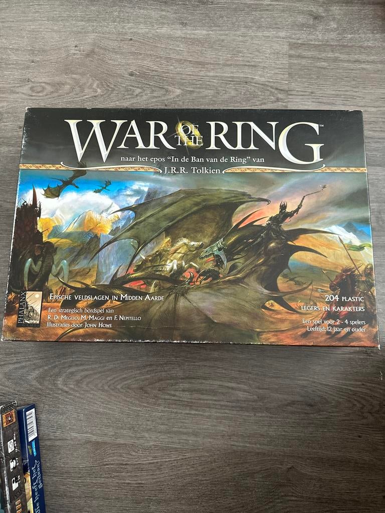 War of the Ring: Episch bordspel in Midden-Aarde, Hobby en Vrije tijd, Gezelschapsspellen | Bordspellen, Drie of vier spelers