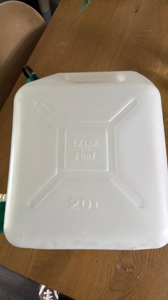 Jerrycan 20 liter!, Ophalen of Verzenden