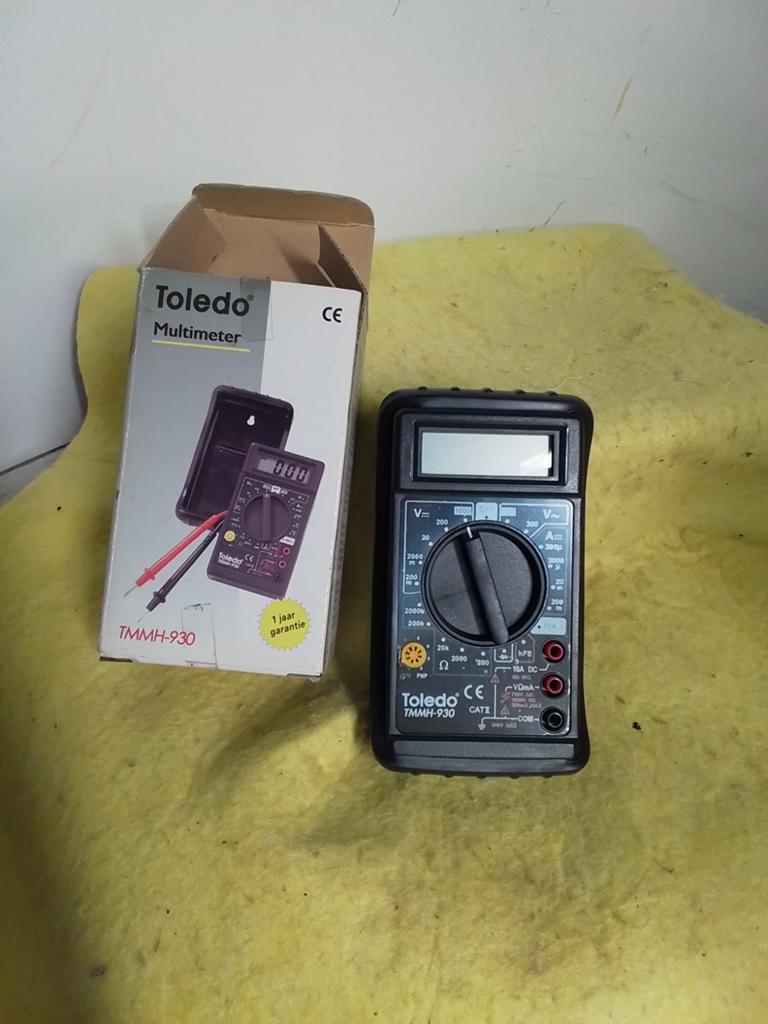 15225) TOLEDO MULTIMETER, Ophalen of Verzenden