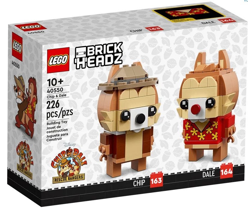 Lego Brickheadz Knabbel en Babbel (40550) NIEUW, BrickHeadz, Nieuw, Ophalen of Verzenden, Complete set
