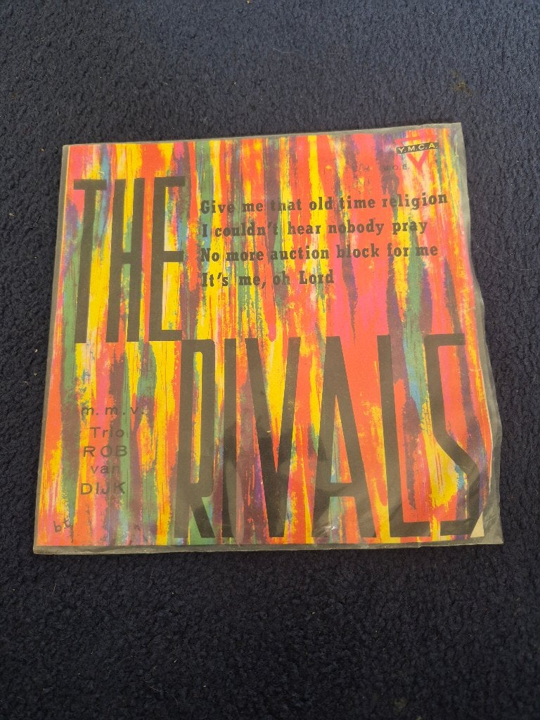 The Rivals - Negro Spirituals (YMCA)  Rare Dutch Gospel, EP, Ophalen, Gebruikt, EP