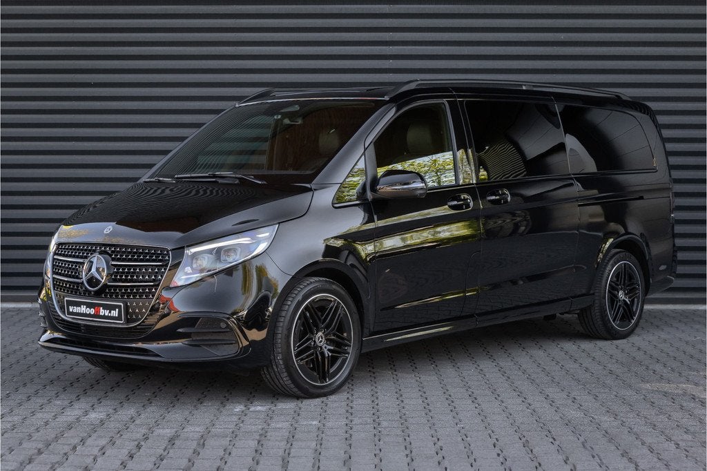Mercedes-Benz V-Klasse 300d 4 Matic XL AMG-Line -Burmester-D, Auto's, Mercedes-Benz, Gebruikt, 2500 kg, Zwart, Bedrijf