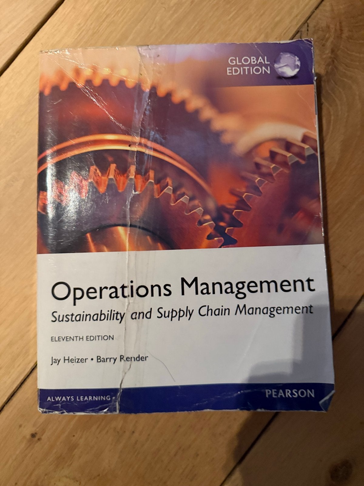 Lesboek Operations Management - Global Edition, Ophalen of Verzenden, Gamma, Gelezen, HBO