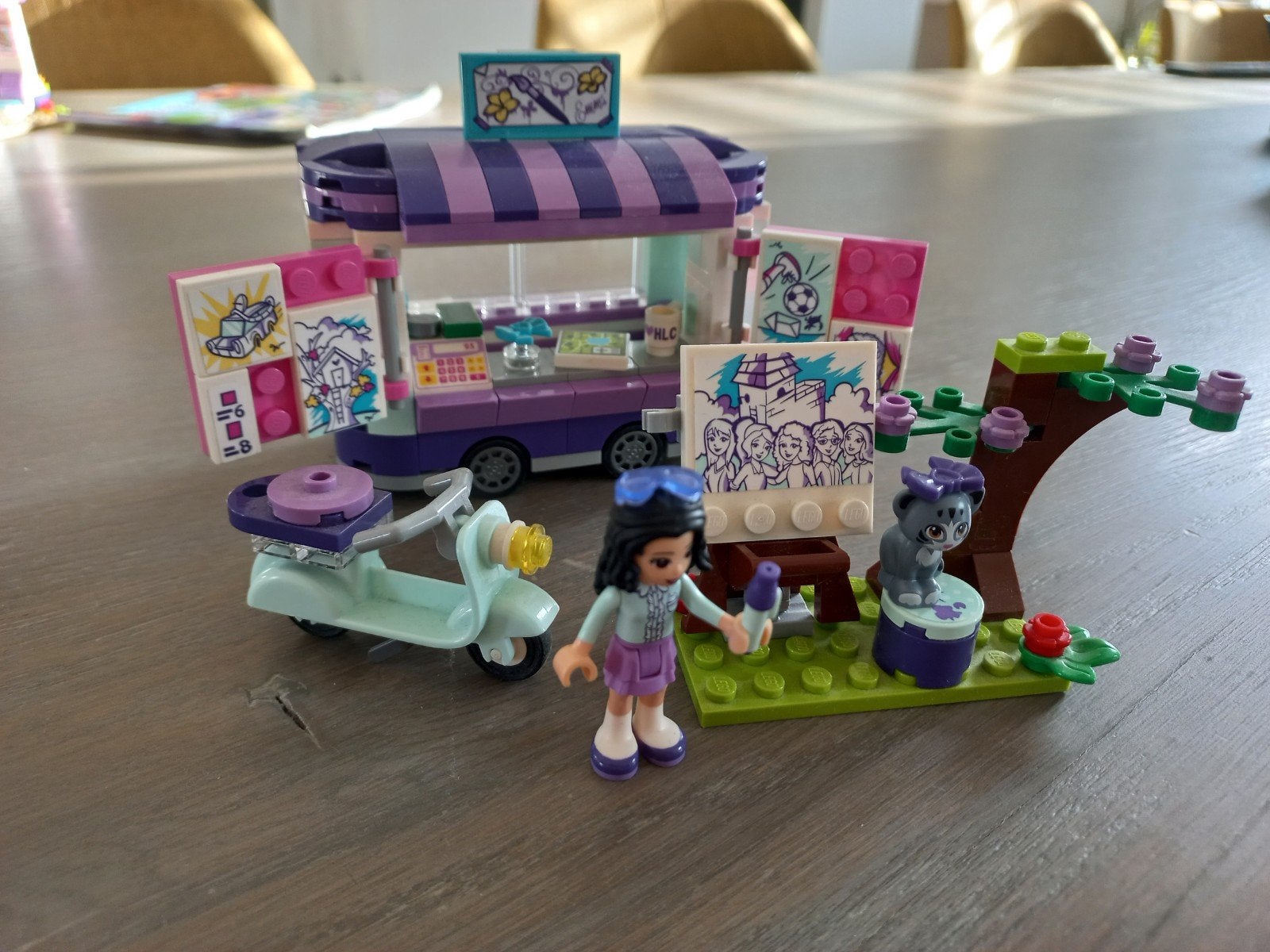 Lego Friends Emma's kunstkraam 41332, Lego, Friends, Ophalen of Verzenden, Complete set