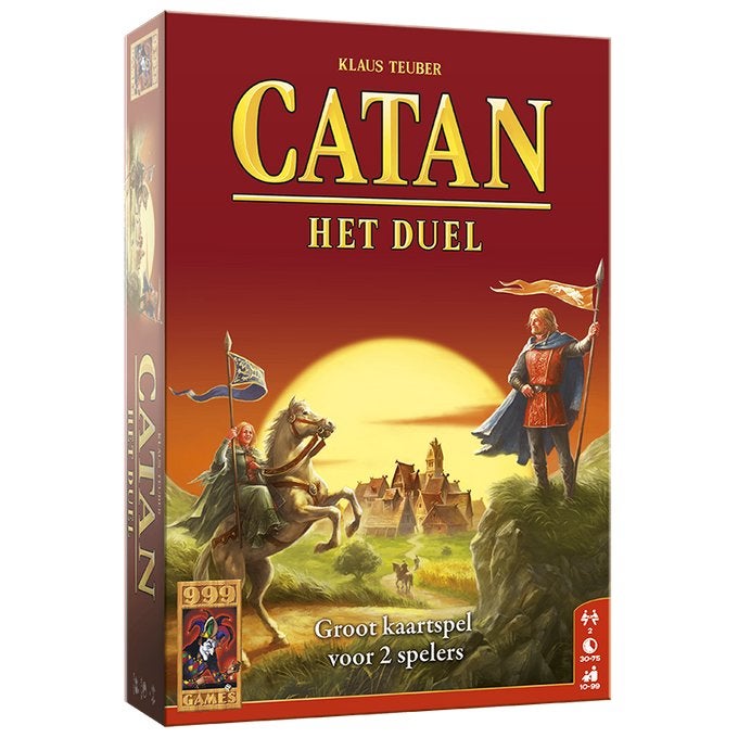 Catan - Het Duel, Hobby en Vrije tijd, Gezelschapsspellen | Kaartspellen, ., Nieuw, Ophalen of Verzenden, .