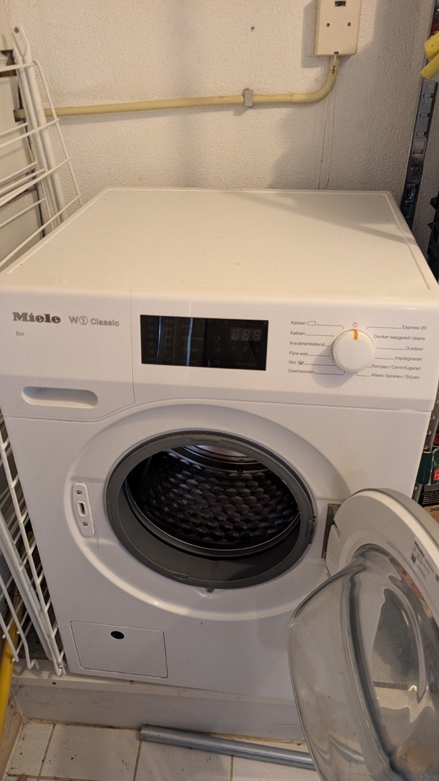 +

Miele wasmachine w1 classic Eco
Miele wasmachine w1 class, Ophalen, Gebruikt, Handwasprogramma, Voorlader