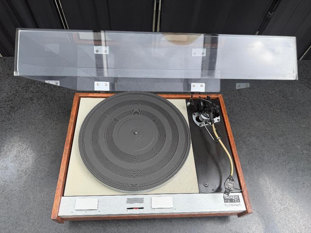Thorens TD125 gereviseerd + SME Series III + Ortofon MC20, Thorens, Refurbished, Pitch-regelaar, Ophalen of Verzenden