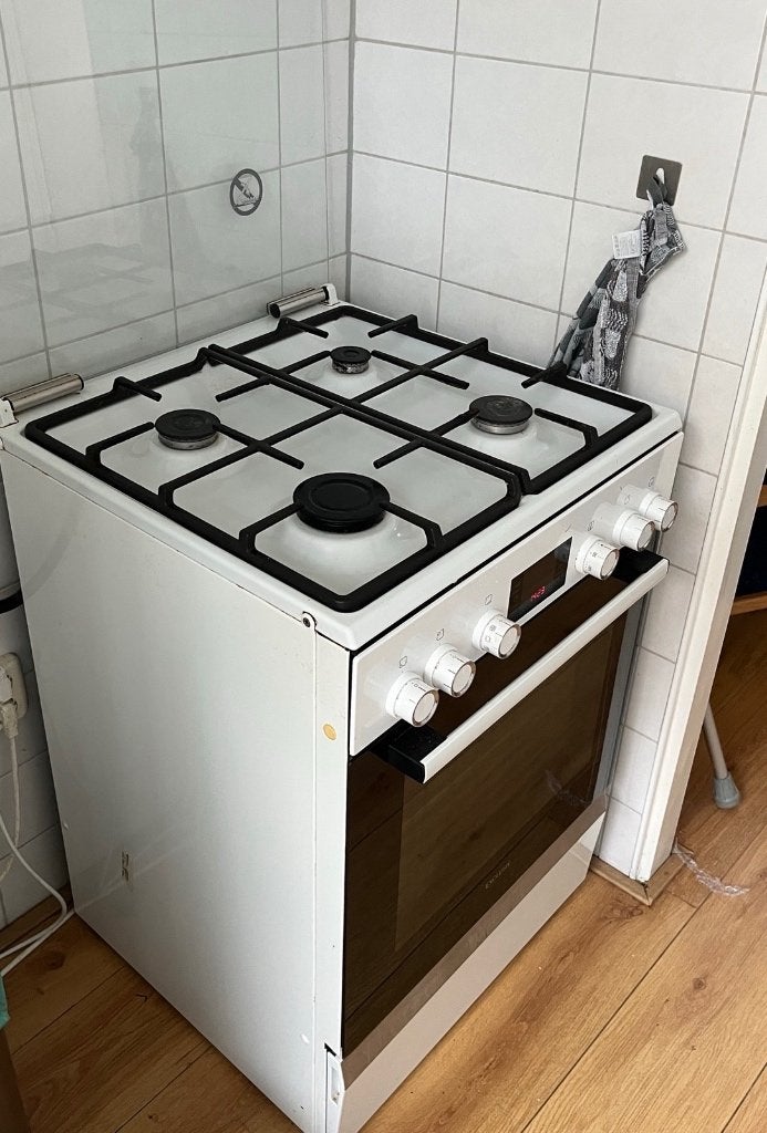 Bosch Exclusief Gasfornuis, Witgoed en Apparatuur, Gebruikt, Gas, Vrijstaand, 85 tot 90 cm