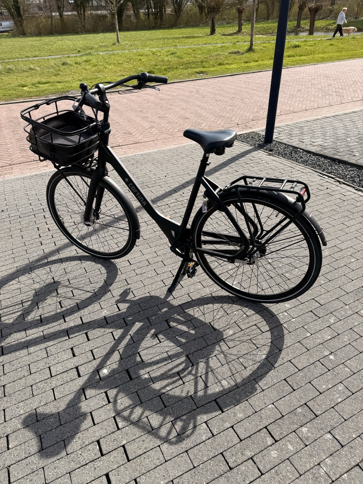 Cortina Common Damesfiets - Zo goed als nieuw, Velgrem, Zo goed als nieuw, Ophalen, Overige merken