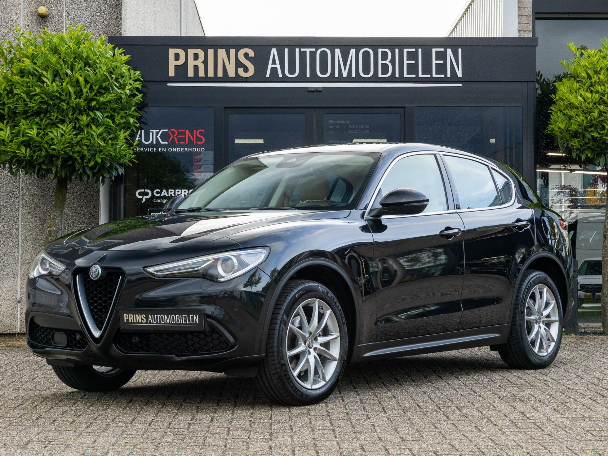 Alfa Romeo Stelvio 2.0 T Q4 Luxury|1e Eig|Carplay|Camera|Key, Auto's, Alfa Romeo, Euro 6, 4 cilinders, Zwart, Vierwielaandrijving