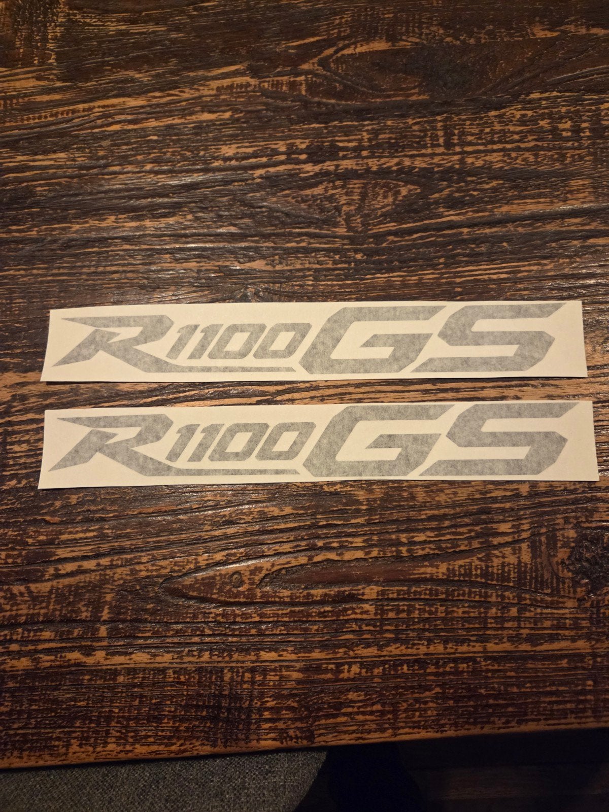 Tankstickers BMW R1100GS zwart, Ophalen of Verzenden