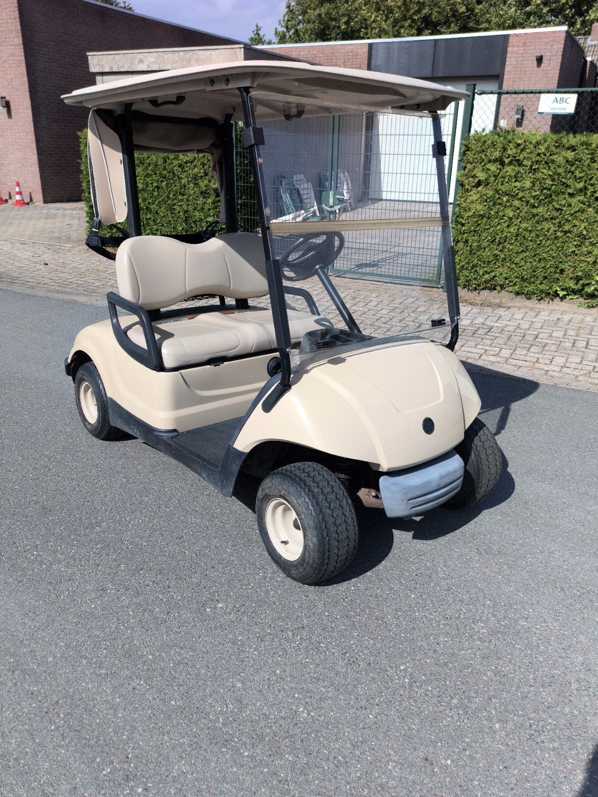 golfkar Yamaha Electrische met nieuw accupakket, Ophalen of Verzenden, Nieuw, Golfkar