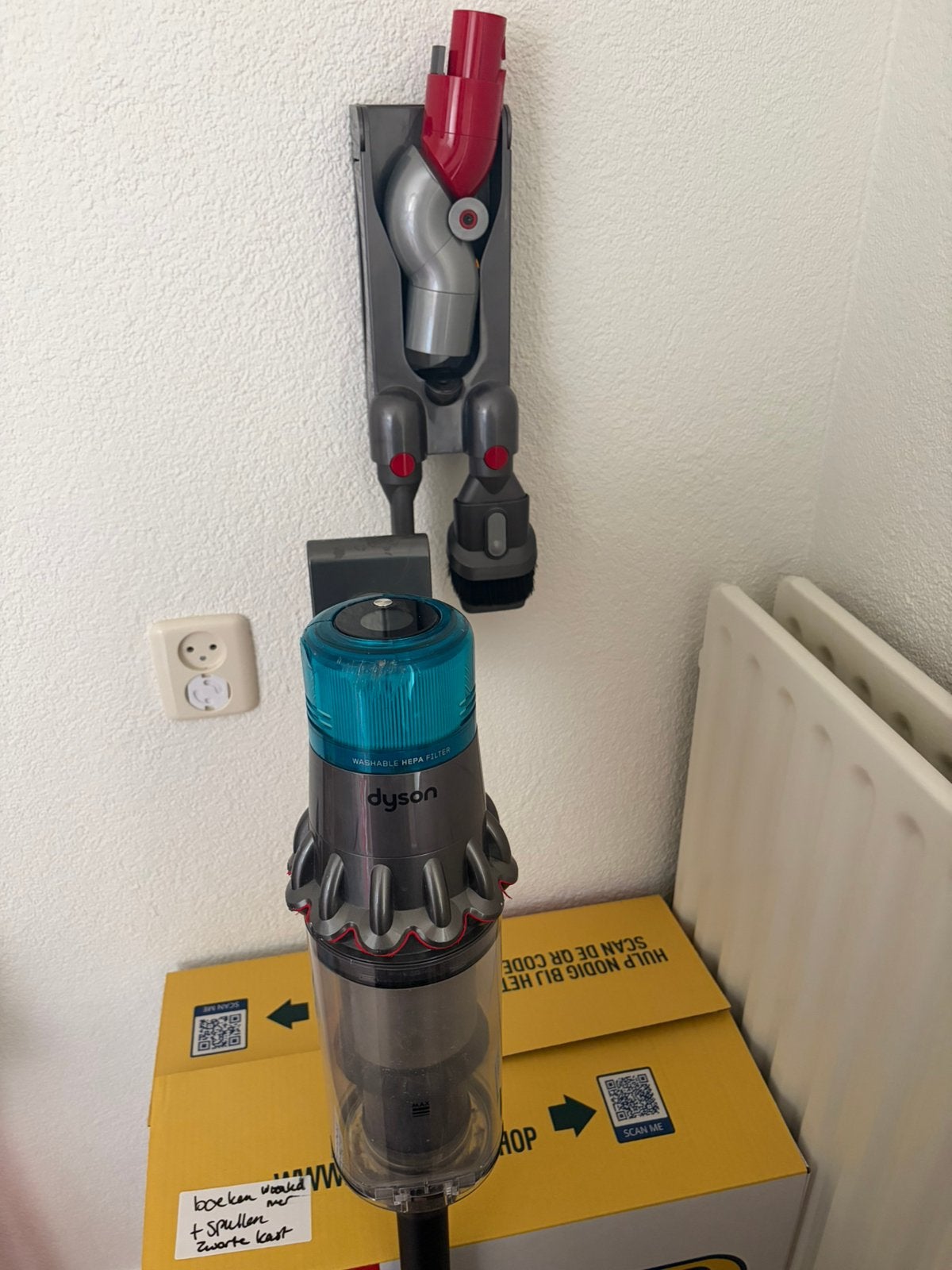 Dyson V15 Detect stofzuiger, Witgoed en Apparatuur, Stofzuigers, Ophalen of Verzenden, Gebruikt