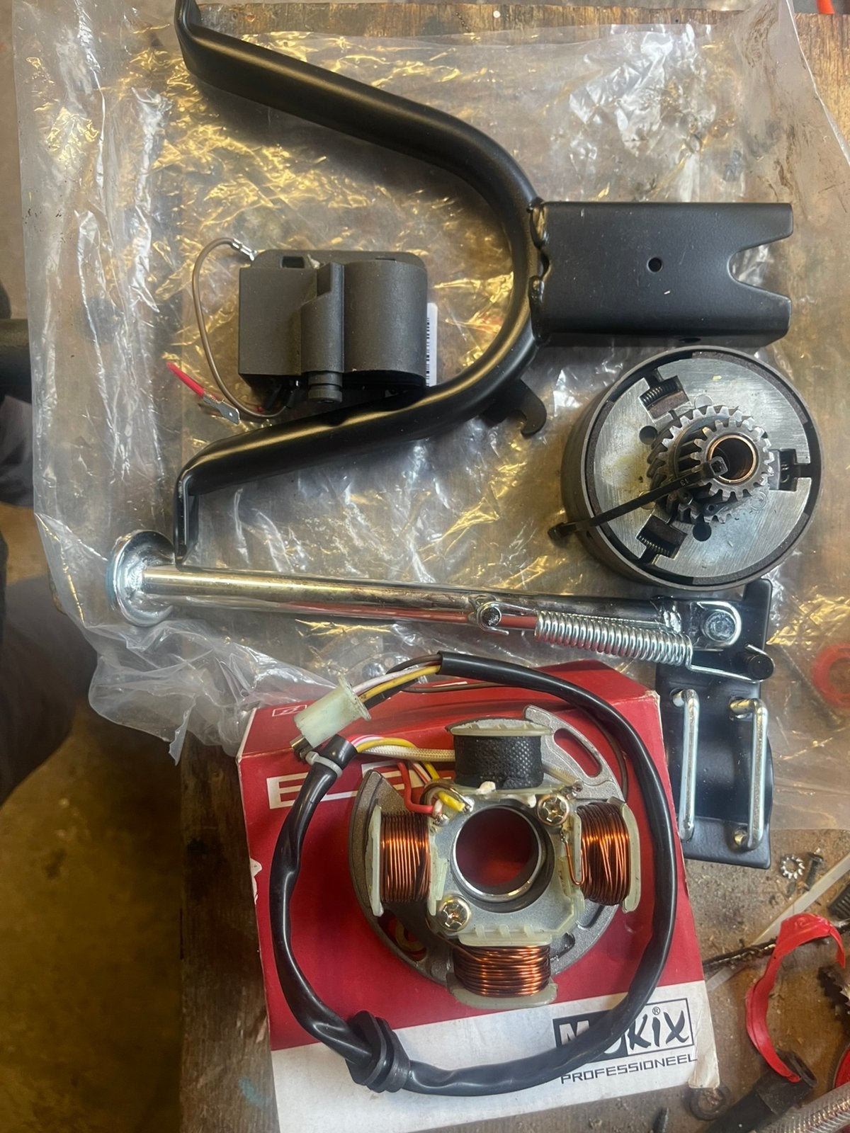 Puch onderdelen nieuw. Door stoppen met dit project, Motoren, Ophalen of Verzenden, Nieuw