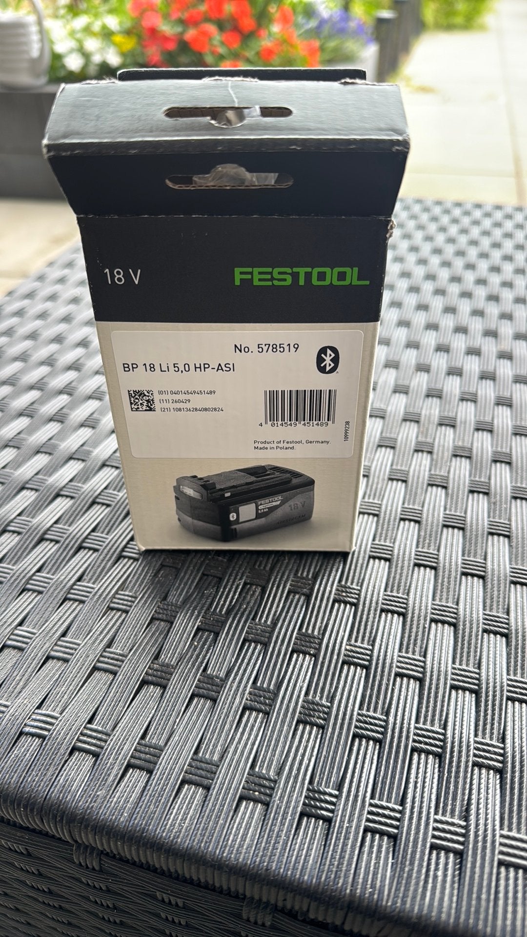 Festool accu 5,0 hp new, Ophalen of Verzenden, Zo goed als nieuw