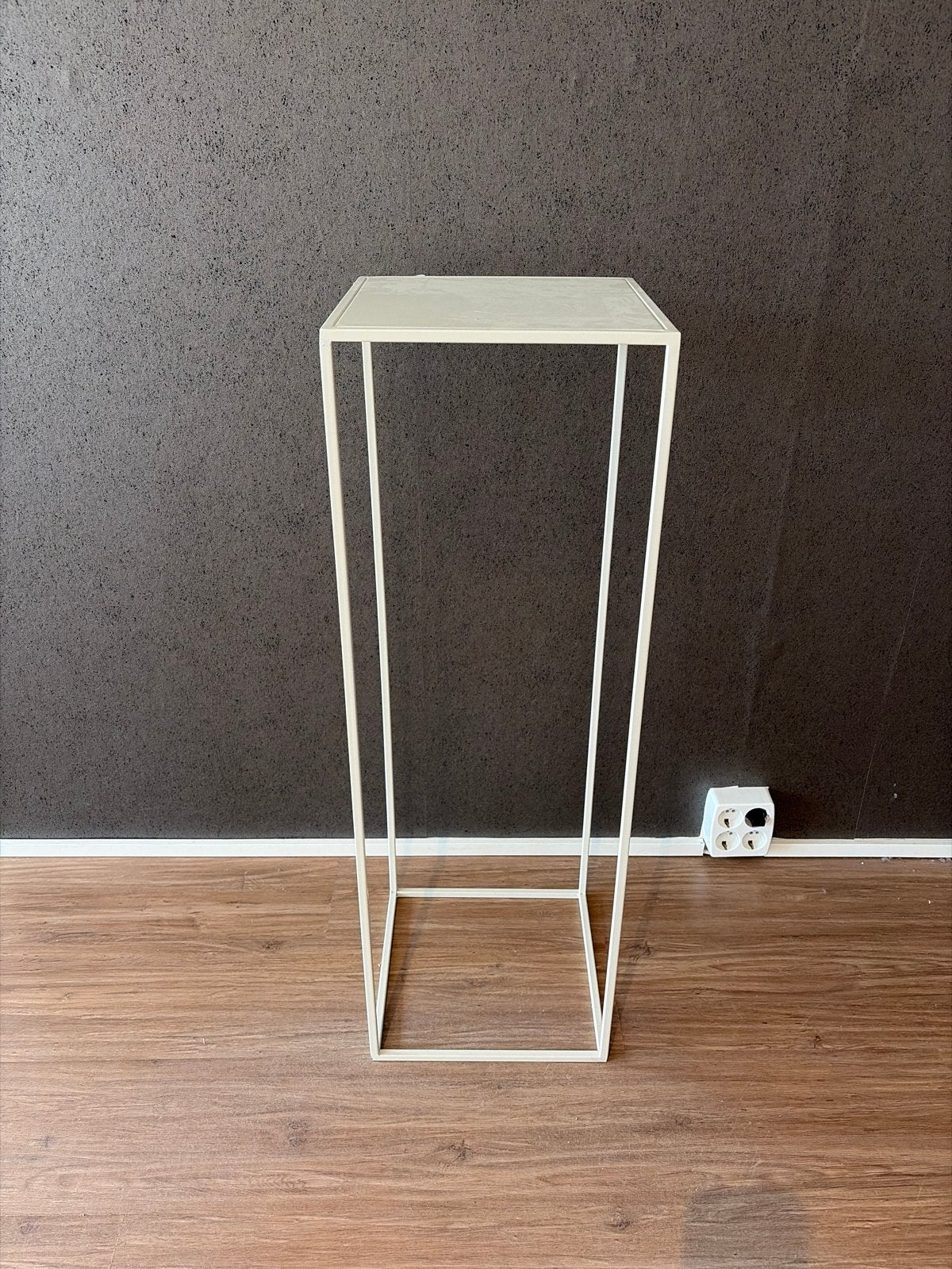 Witte Zuil 30x30x90 cm - Goede Staat, Ophalen of Verzenden, Zo goed als nieuw