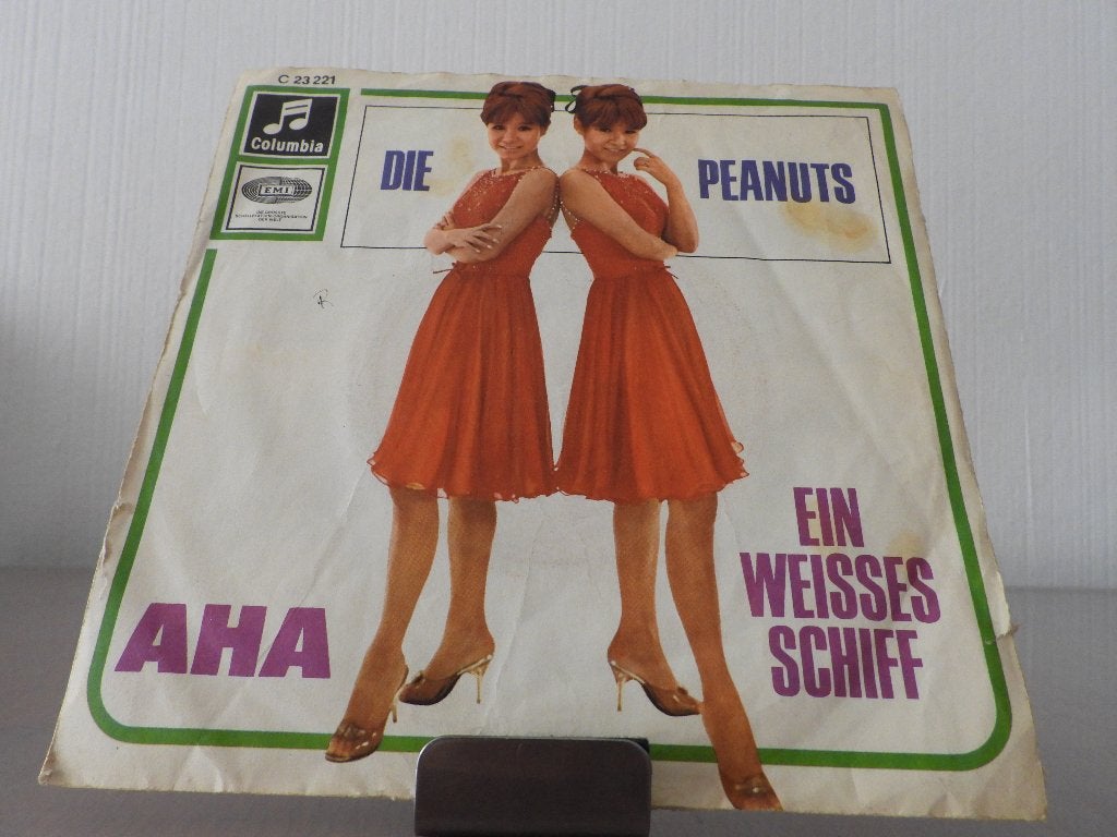 Peanuts  die – Aha - Ein weisses Schiff 1966 Dld, Ophalen of Verzenden, Gebruikt, Pop