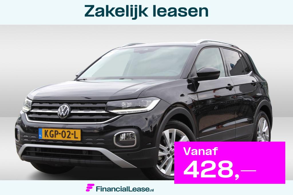 Volkswagen T-Cross 1.0 TSI Carat DSG-automaat | Apple carpla, Automatische klimaatregeling, Gebruikt, Zwart, Zwart