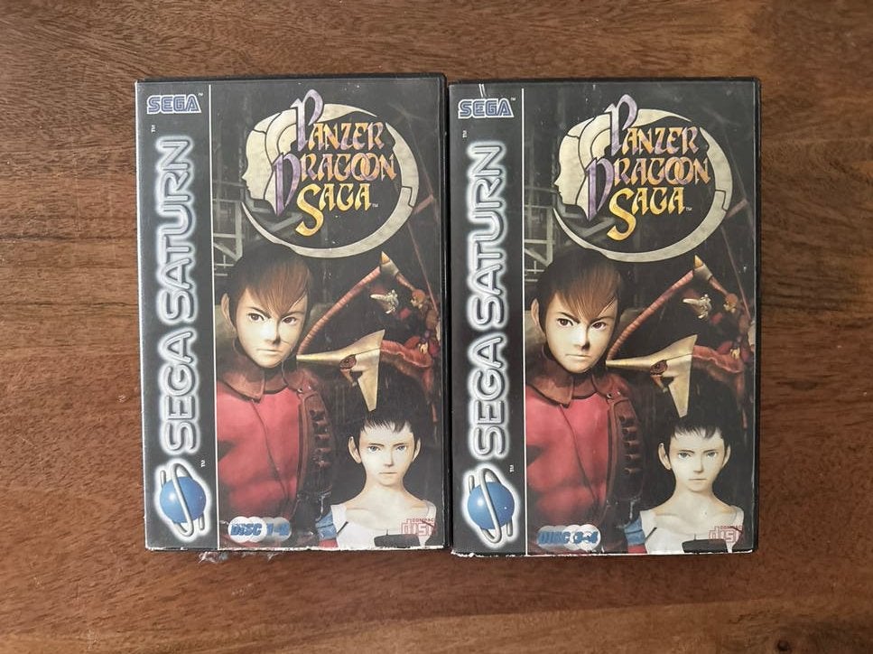 Sega Saturn: Panzer Dragoon Saga (3 discs), Gebruikt, Verzenden, 1 speler, Role Playing Game (Rpg)