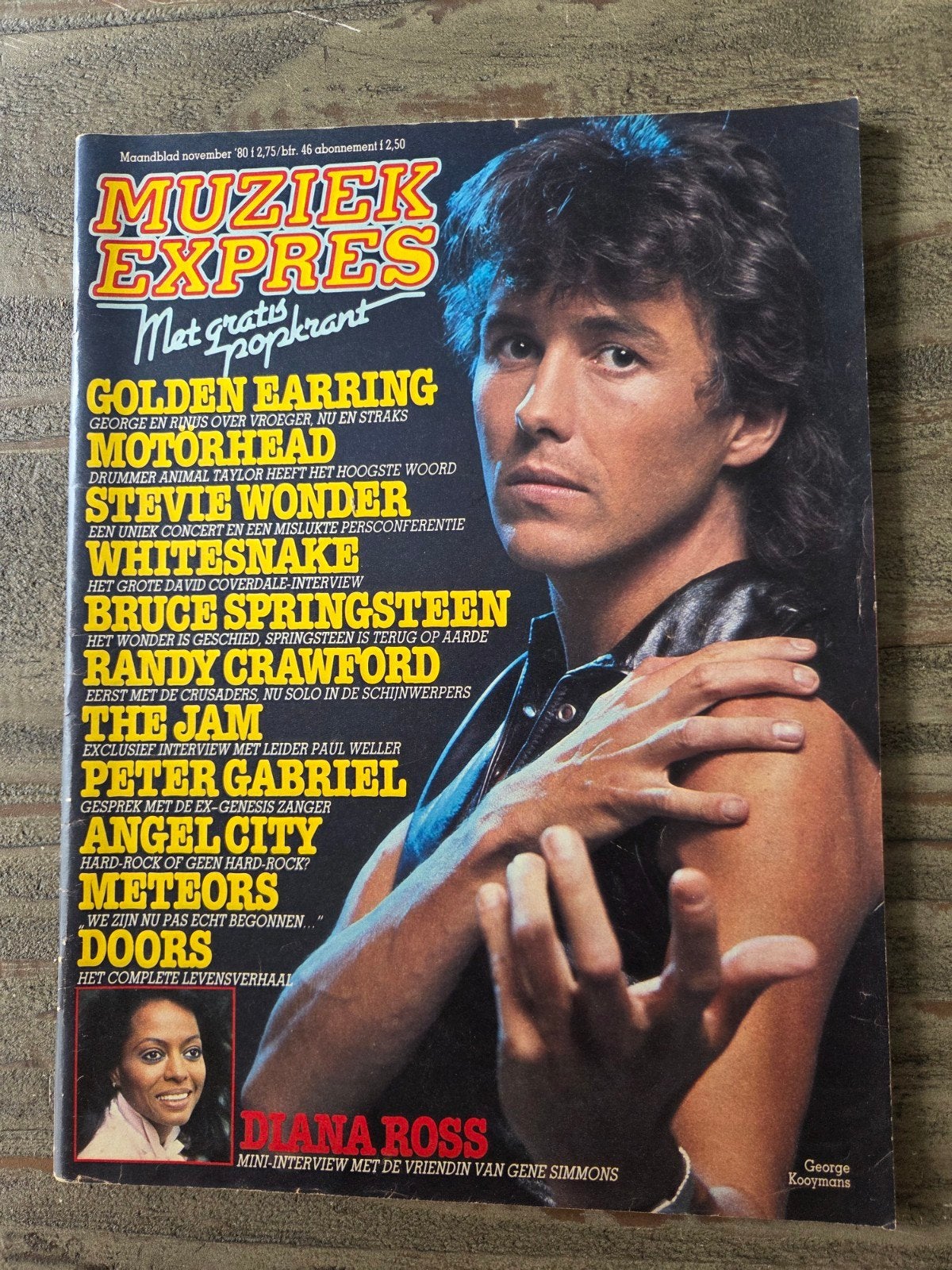 Muziek Expres - November 1980 - George Kooymans cover, Ophalen of Verzenden, Gelezen, Muziek, Film of Tv