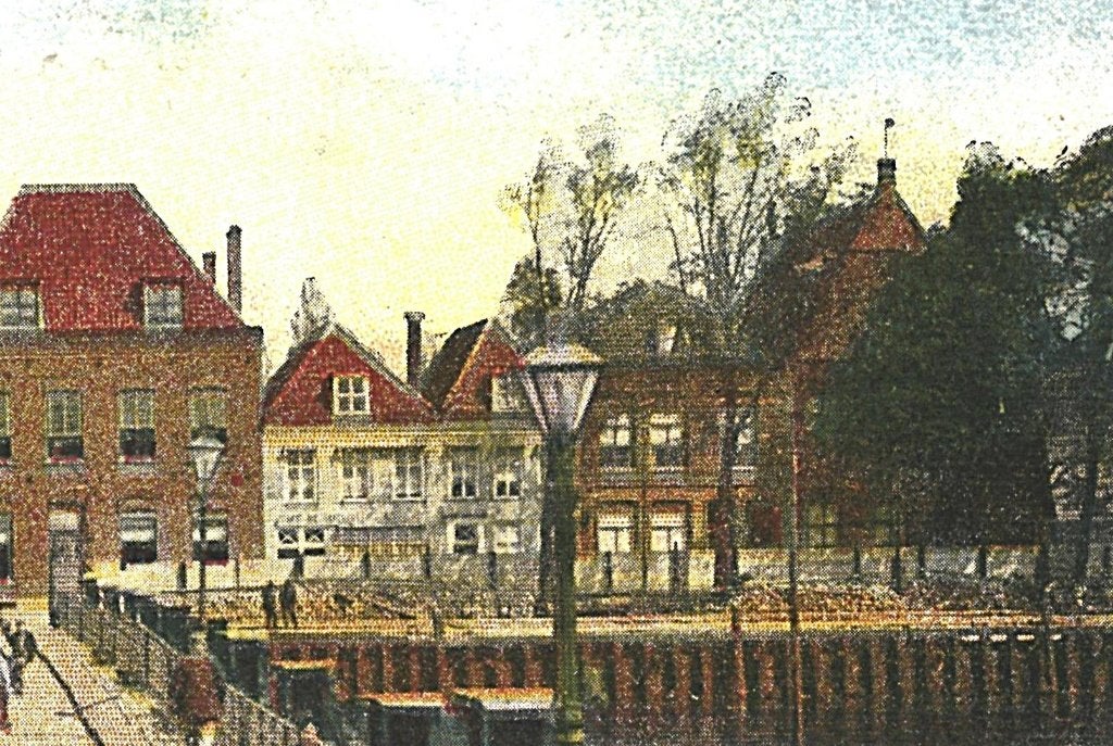 700498	Vlissingen	Zeeland	1912 Schipbrug	Gelopen met zegel, Verzamelen, Ophalen of Verzenden, Voor 1920, Gelopen, Zeeland