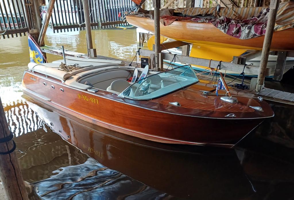 Swiss Craft Riviera Runabout (bj 1962), Watersport en Boten, Gebruikt, Hout, Benzine