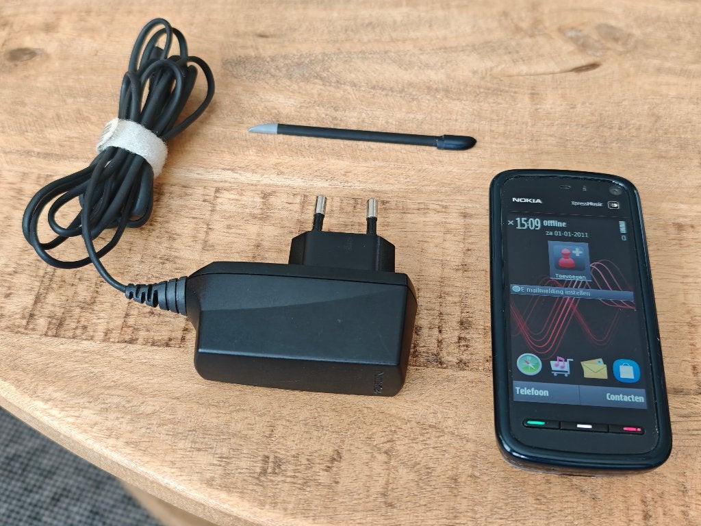 Nokia 5800 XpressMusic, Gebruikt, Zwart, 3 tot 6 megapixel, Ophalen of Verzenden