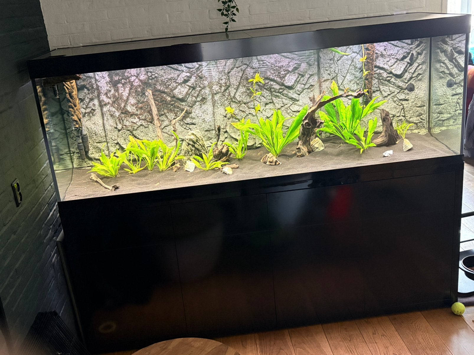 Aquatlantis sublime 200x60 met onderkast zwart, Ophalen, Aquatlantis, Inclusief deksel, Zo goed als nieuw