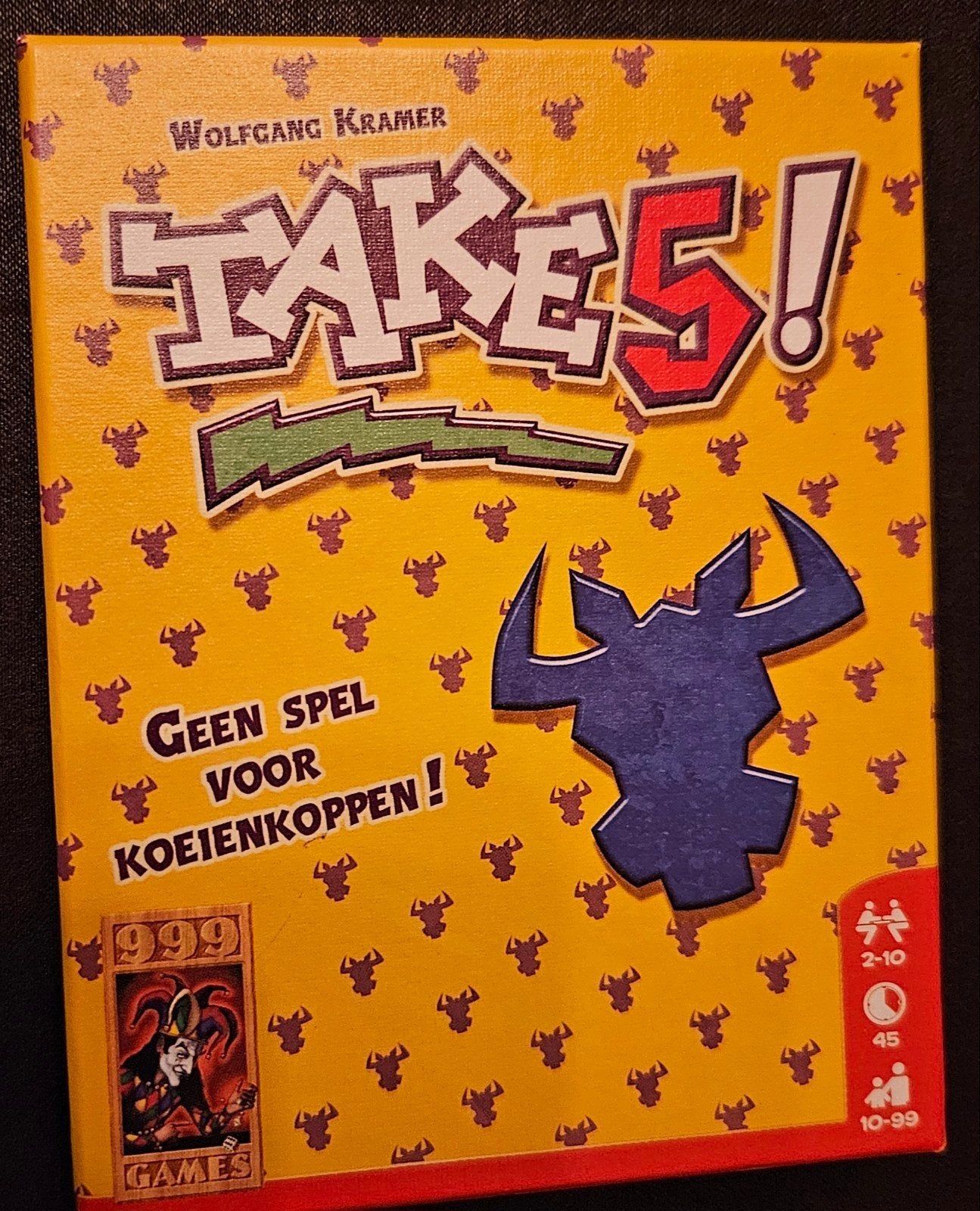 Take 5! Kaartspel, Vijf spelers of meer, Ophalen of Verzenden, Gebruikt, 999 Games