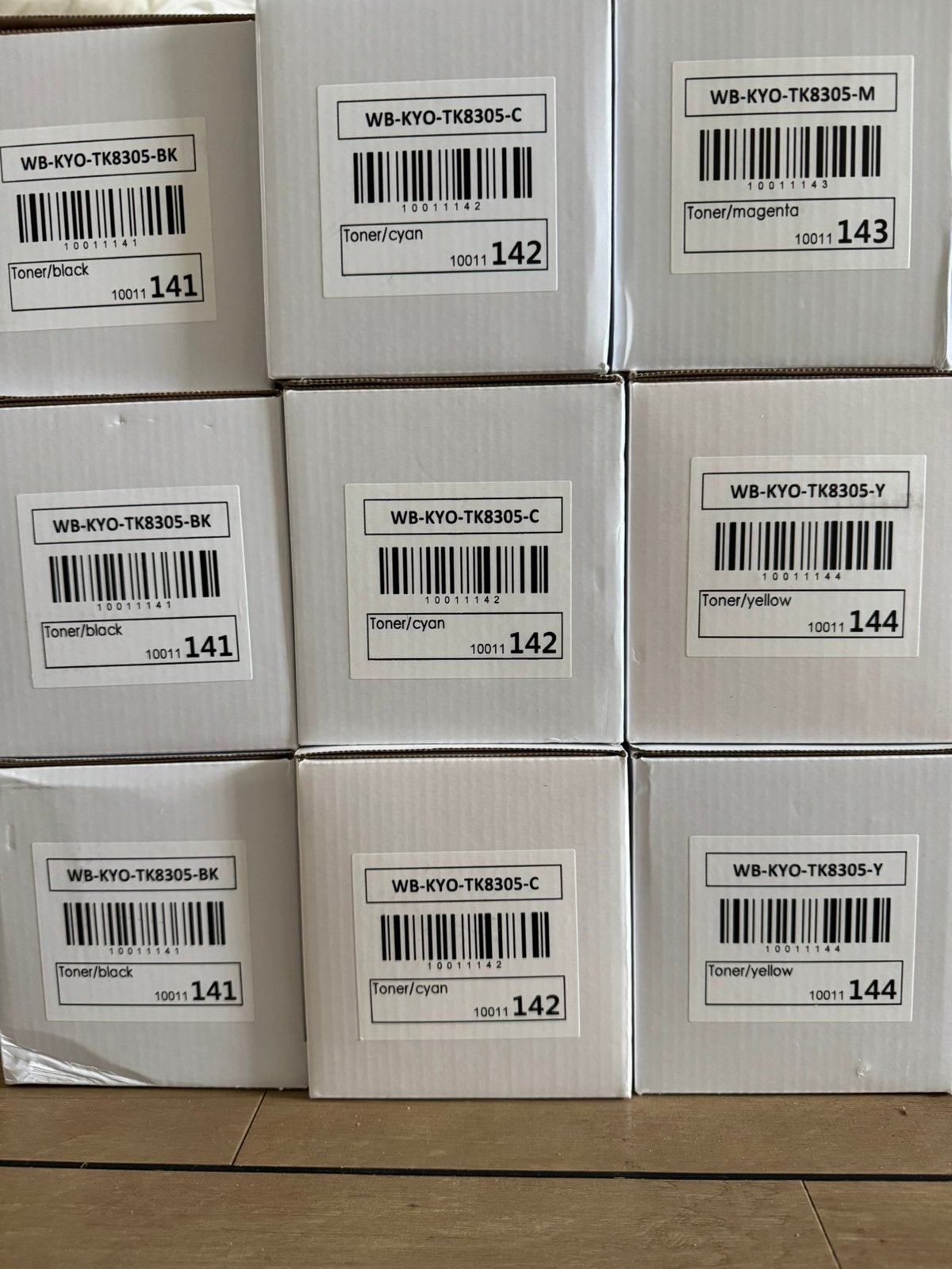 9 Toners TK-8305 voor Kyocera TASKalfa – ongeopend, Ophalen of Verzenden, Nieuw