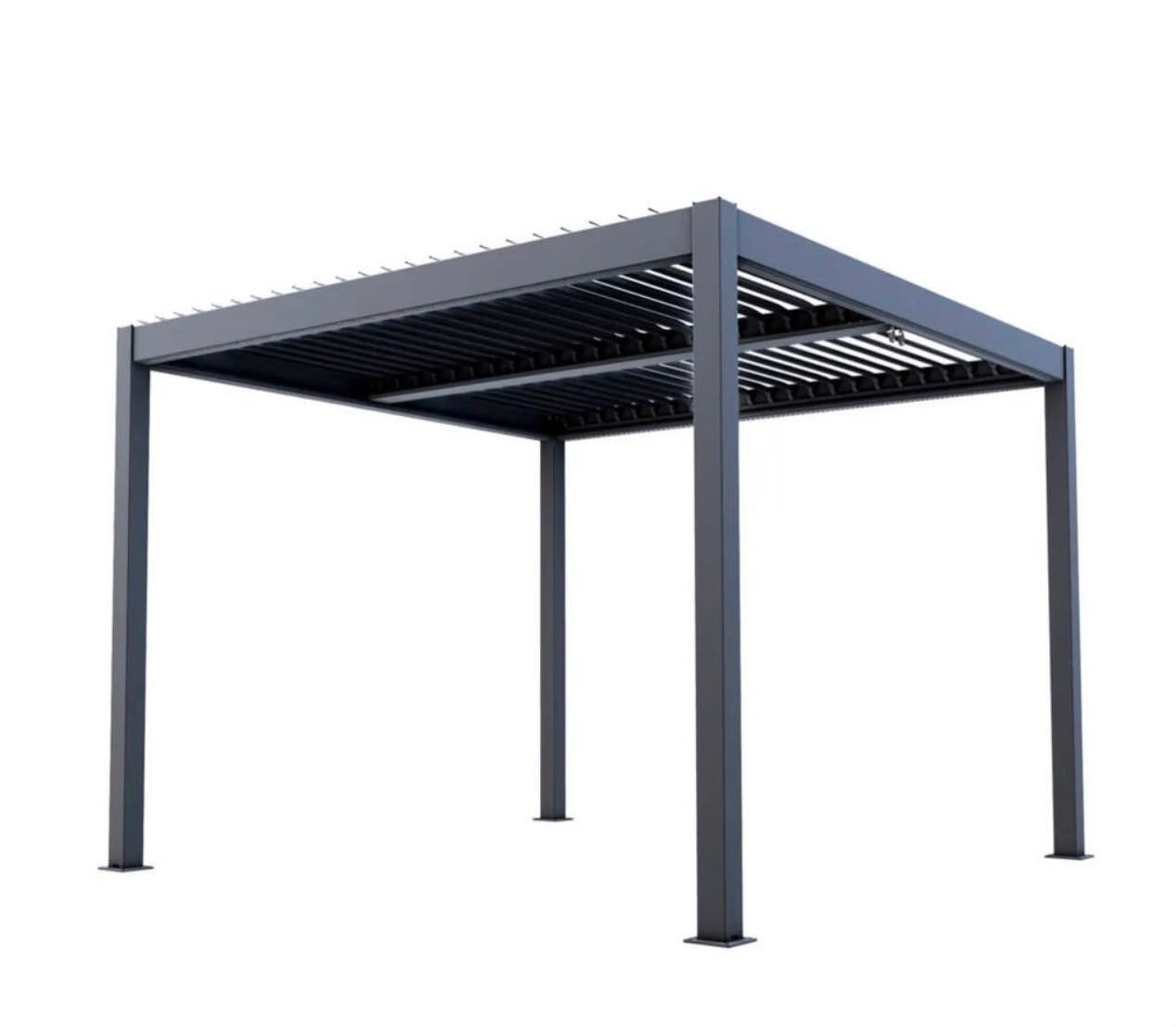 Pergola 3x4m Antraciet, Tuin en Terras, Ophalen, Nieuw