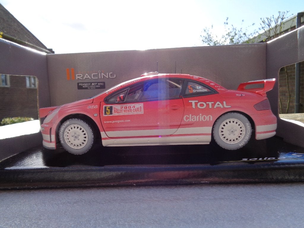 Solido Peugeot 307 WRC Monte Carlo 2004, Hobby en Vrije tijd, Ophalen of Verzenden, Nieuw, Auto, Solido