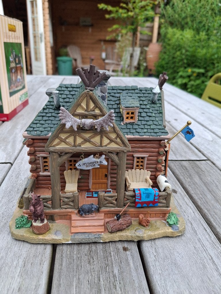 Lemax huisje JimHarperhouse, Ophalen of Verzenden, Zo goed als nieuw