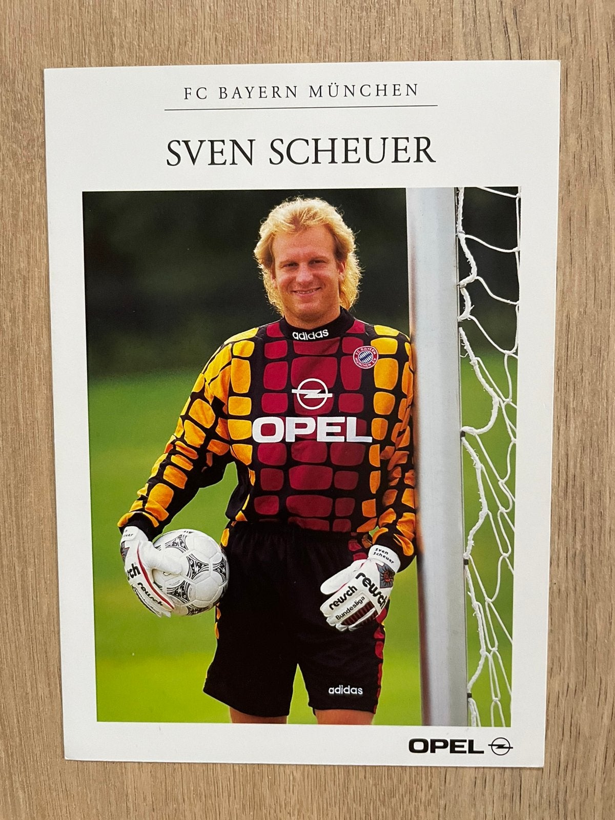 Fotokaart Sven Scheuer (Bayern München)., Ophalen of Verzenden, Nieuw, Buitenlandse clubs, Spelerskaart