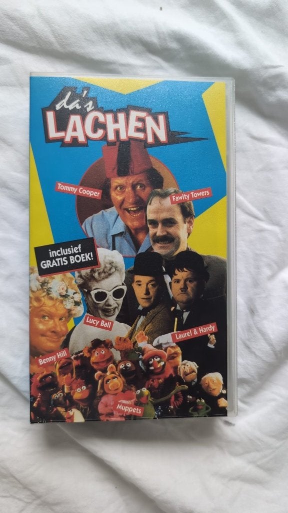 VHS: Da's Lachen, Alle leeftijden, Ophalen of Verzenden, Komedie, VHS