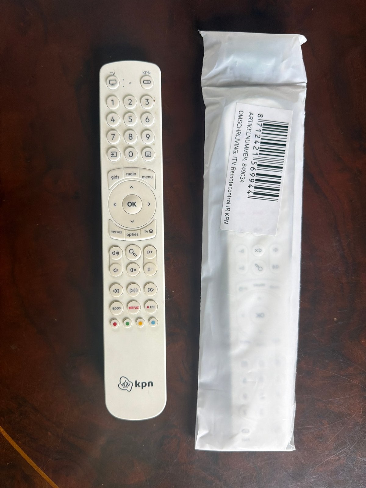 KPN afstandsbediening - Nieuw in verpakking, Ophalen of Verzenden, Nieuw, Origineel, Tv