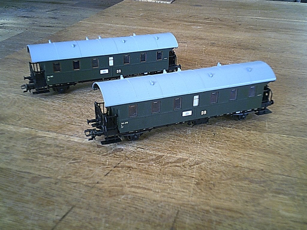 Marklin HO 2 Donderbussen DR uit set 26586, Hobby en Vrije tijd, Wisselstroom, Wagon, Ophalen of Verzenden, Zo goed als nieuw
