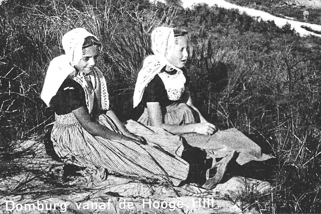 700258 Domburg Zeeland 1936 v a Hooge Hill Gelopen, Ophalen of Verzenden, 1920 tot 1940, Gelopen, Noord-Brabant