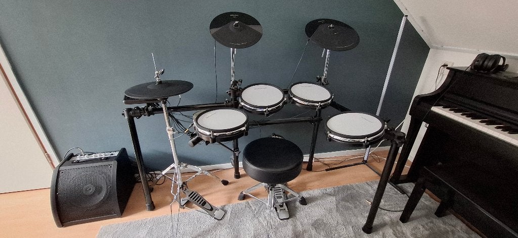 Elektronisch Drumstel complete set, Muziek en Instrumenten, Drumstellen en Slagwerk, Zo goed als nieuw, Overige merken, Elektronisch
