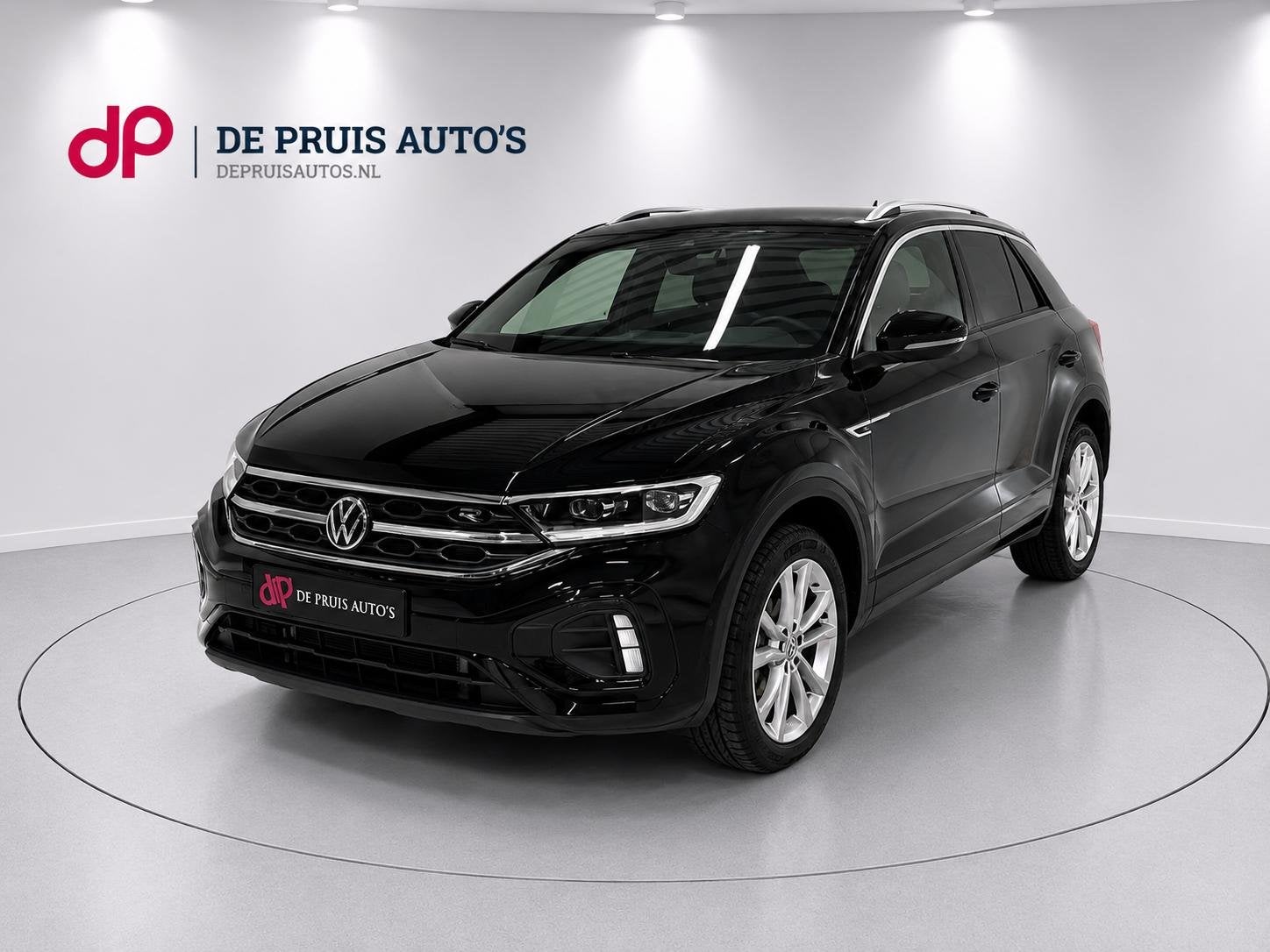 Volkswagen T-Roc 1.5 TSI R-Line Edition 2x R line Camera IQ-, Auto's, Stof, 4 cilinders, Zwart, Bedrijf