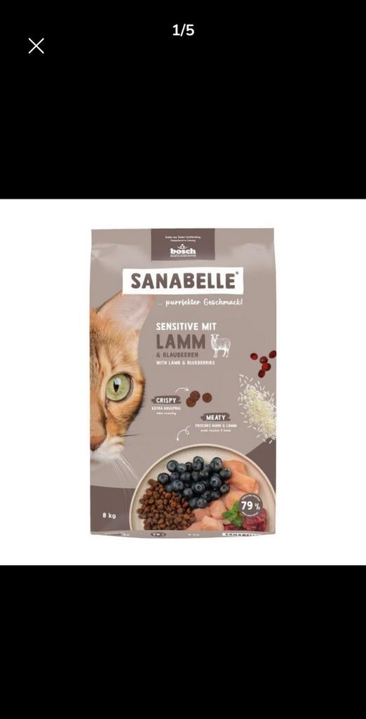 Sanabelle sensitive 8kg, Dieren en Toebehoren, Dierenvoeding, Ophalen