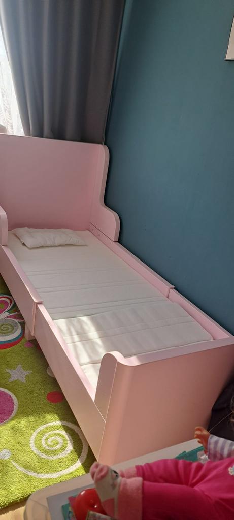 BUSUNGE Kinder bed (meegroeibed), Kinderen en Baby's, Kinderkamer | Bedden, 70 tot 85 cm, Zo goed als nieuw, 180 cm of meer, Ophalen