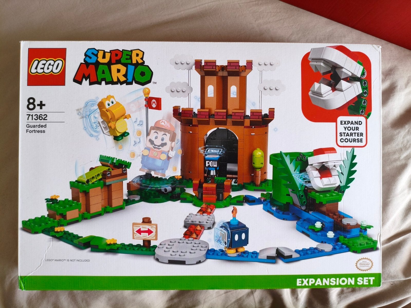 LEGO Super Mario 71362 Bewaakt Fort Uitbreidingsset, Compleet, Overige thema's, Lego, Ophalen of Verzenden