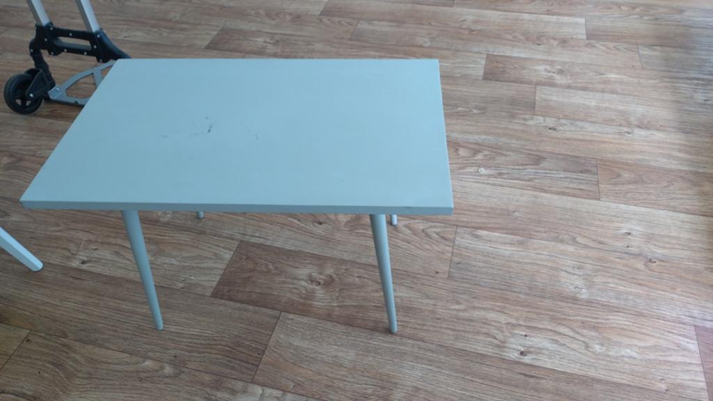 Bijzettafeltje jaren '60 - Vintage design, Ophalen, Minder dan 45 cm, Minder dan 55 cm, Gebruikt