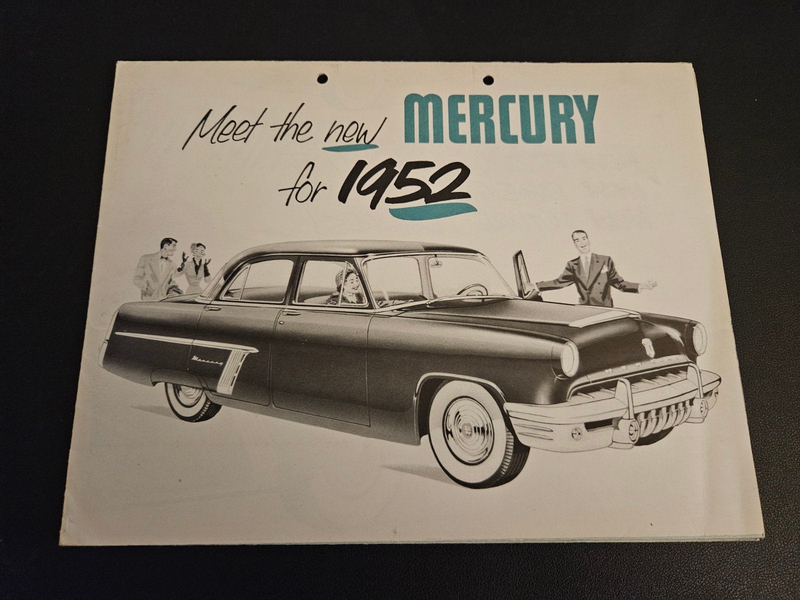 Brochure Mercury 1952, Ophalen of Verzenden, Zo goed als nieuw, Overige merken