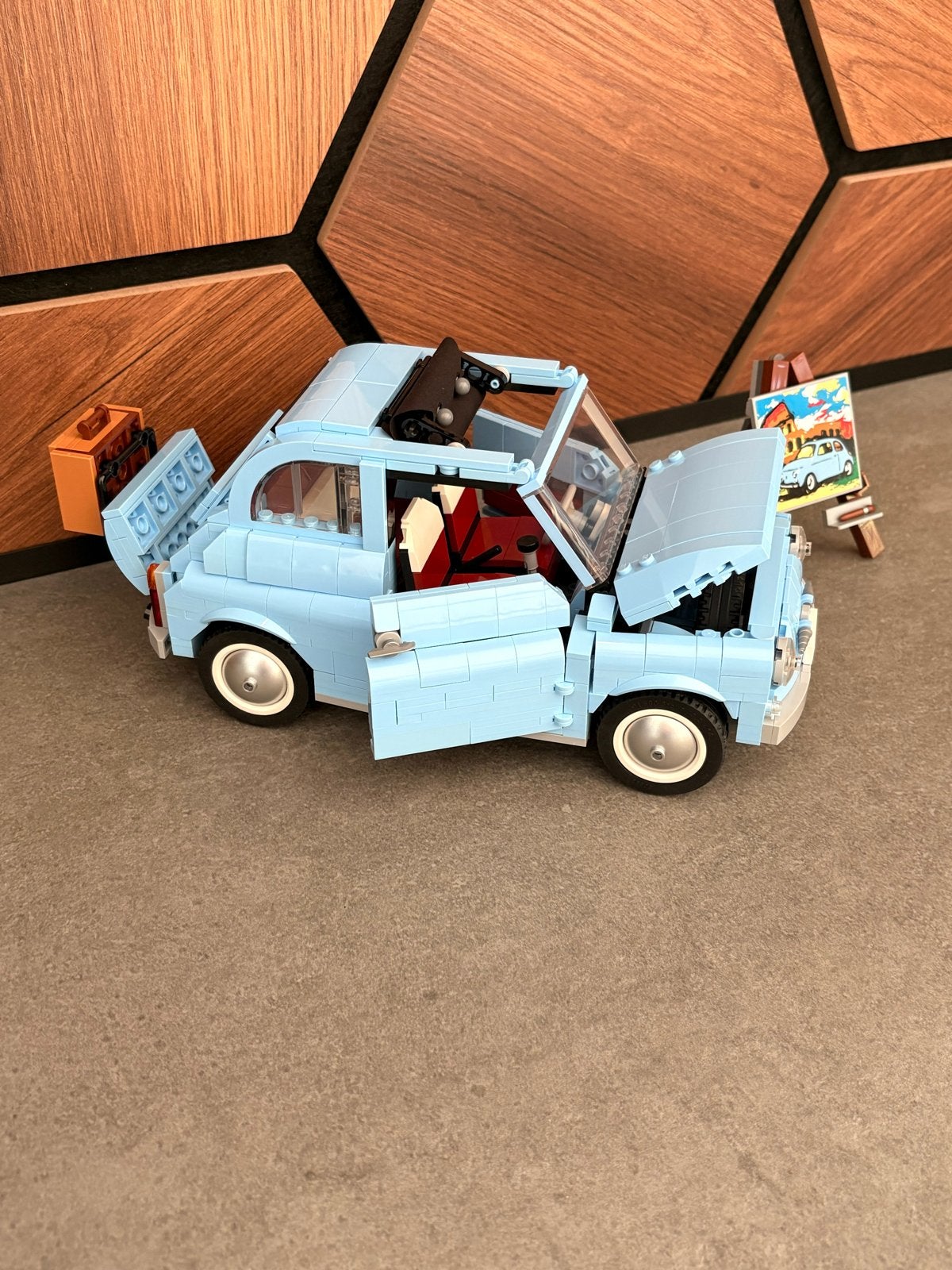 LEGO Creator Expert Fiat 500  (10271) met doos 77942, Ophalen of Verzenden, Zo goed als nieuw