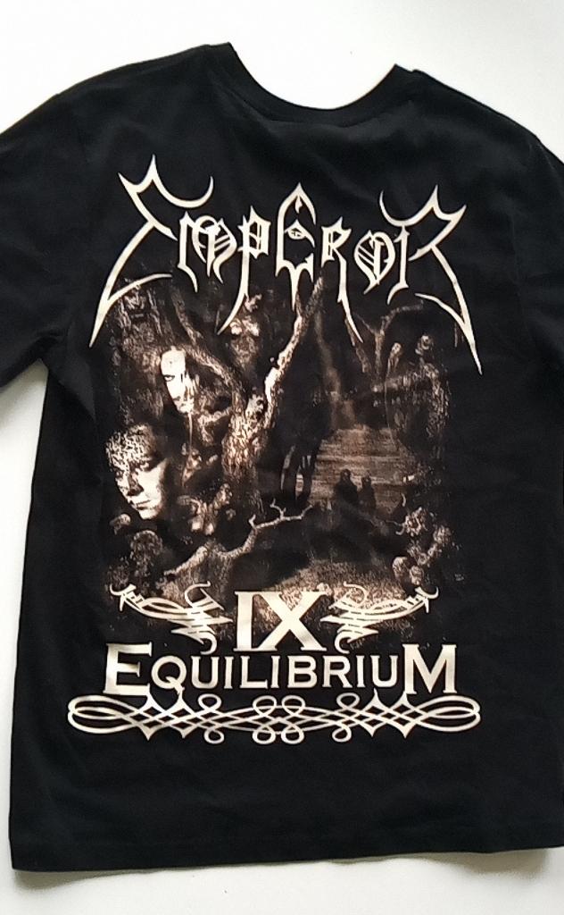 Emperor mooi t shirt + backprint maat M EN L sh324 metal, Verzenden, Nieuw, Kleding